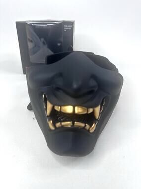 Demon Prajna Mask Air soft Grunge Emo Goth Halloween Cosplay Age 14+